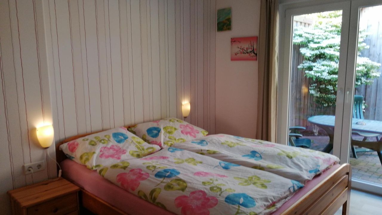 Schlafzimmer und Terasse Schlafzimmer und Terasse